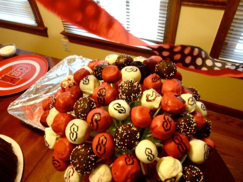 NC State Cake Pops
