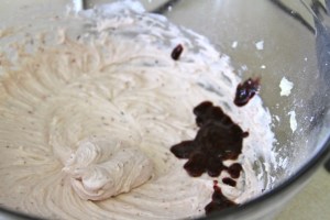 Adding Blueberry Puree