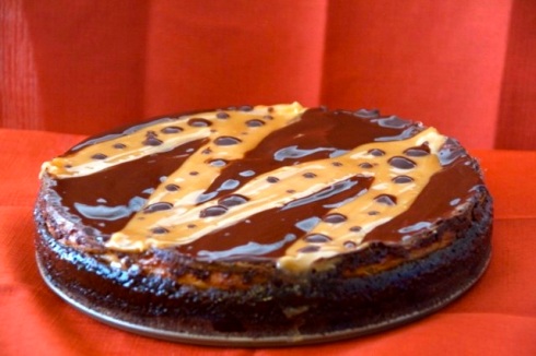 Brownie Caramel Cheesecake