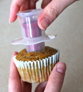 Coring Not a happy day to be a cupcake.