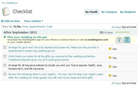 My November Checklist