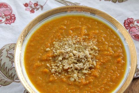 Curry Carrot & Rutabaga Soup